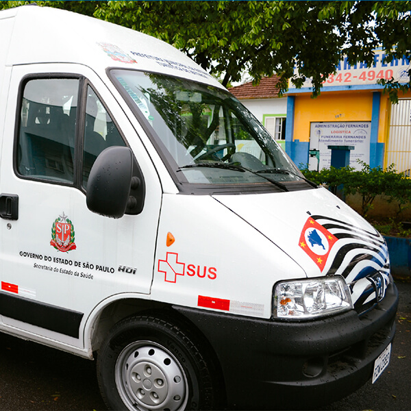 A conquista do Microonibus para pacientes da hemodiálise, em parceria com o Governo do Estado de São Paulo.