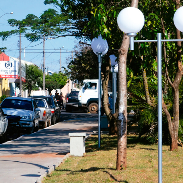 Construção do “Sistema de Lazer Julio Fernandez da Silva” no Jardim América, em parceria com o Governo do Estado.